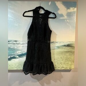 Black dress.